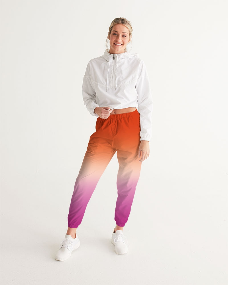 Lesbian Pride Flag Ombre Jogger Track Pants