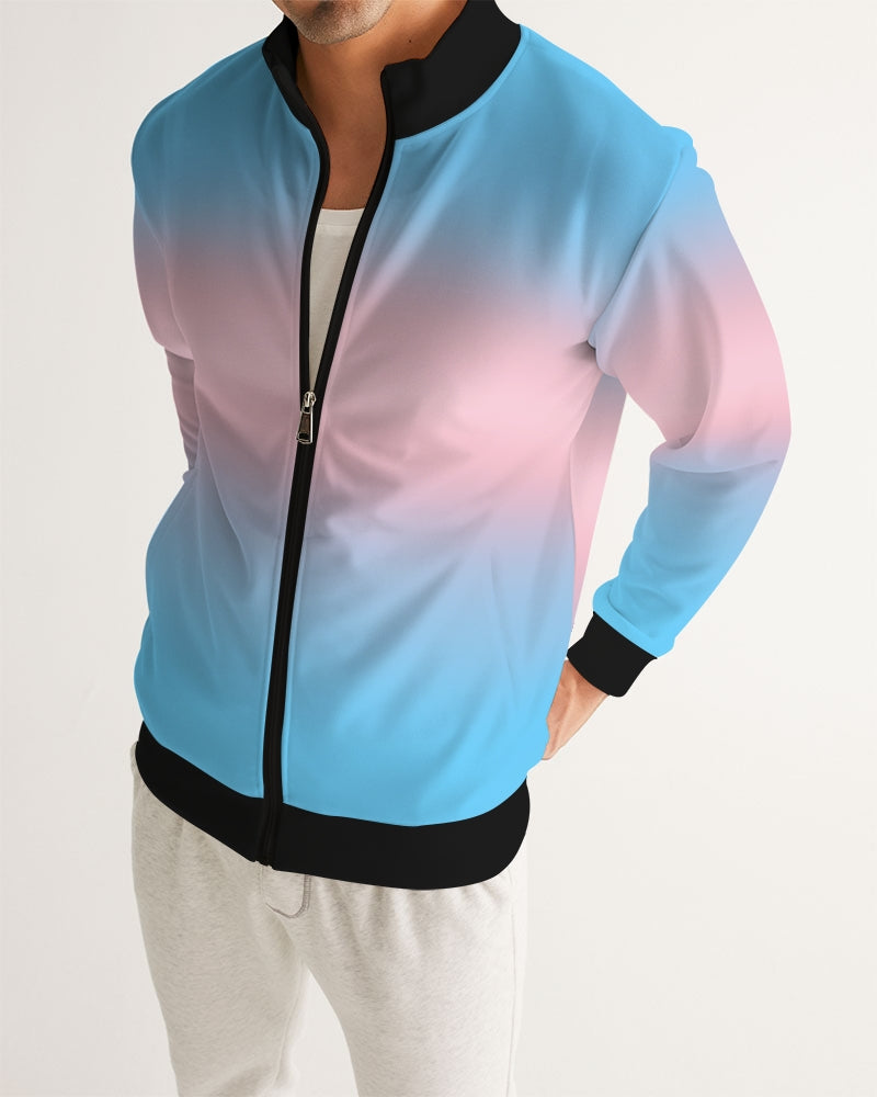 Transgender Pride Flag Ombre Track Jacket