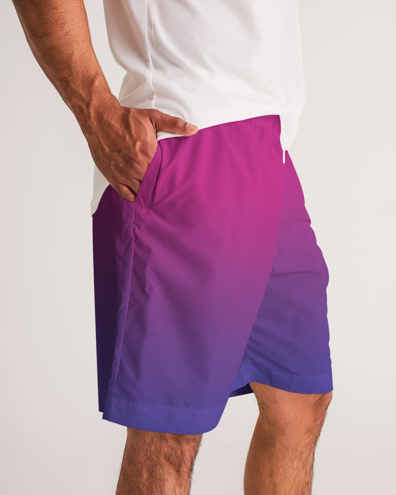 Bisexual Pride Flag Ombre Jogger Shorts