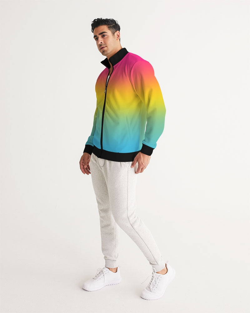 Pansexual Pride Flag Ombre Track Jacket