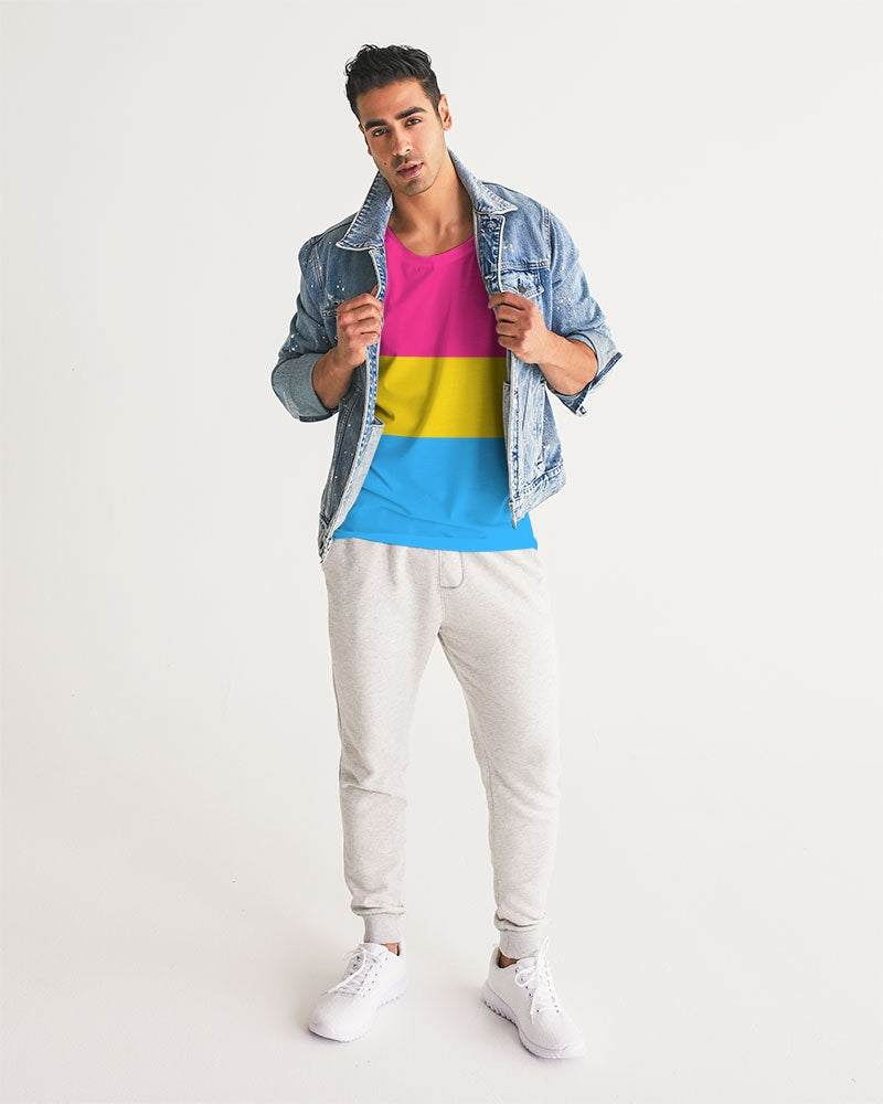 Pansexual Pride Flag Sports Tank Top