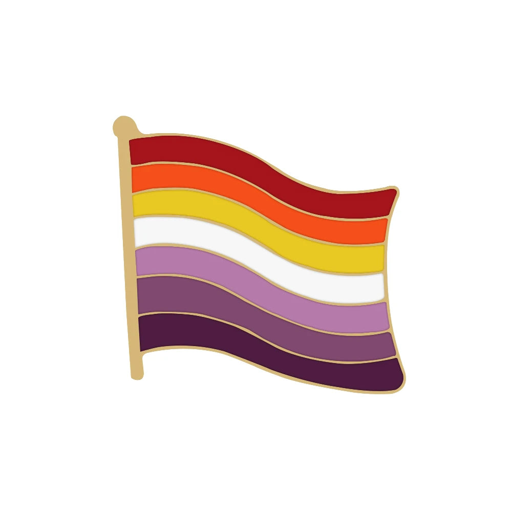 LGBTQ+ Pride Flag Enamel Pin