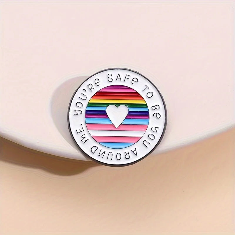 LGBTQ+ Affirmation Enamel Pin