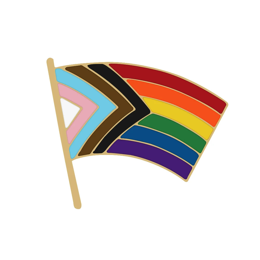 LGBTQ+ Pride Flag Enamel Pin