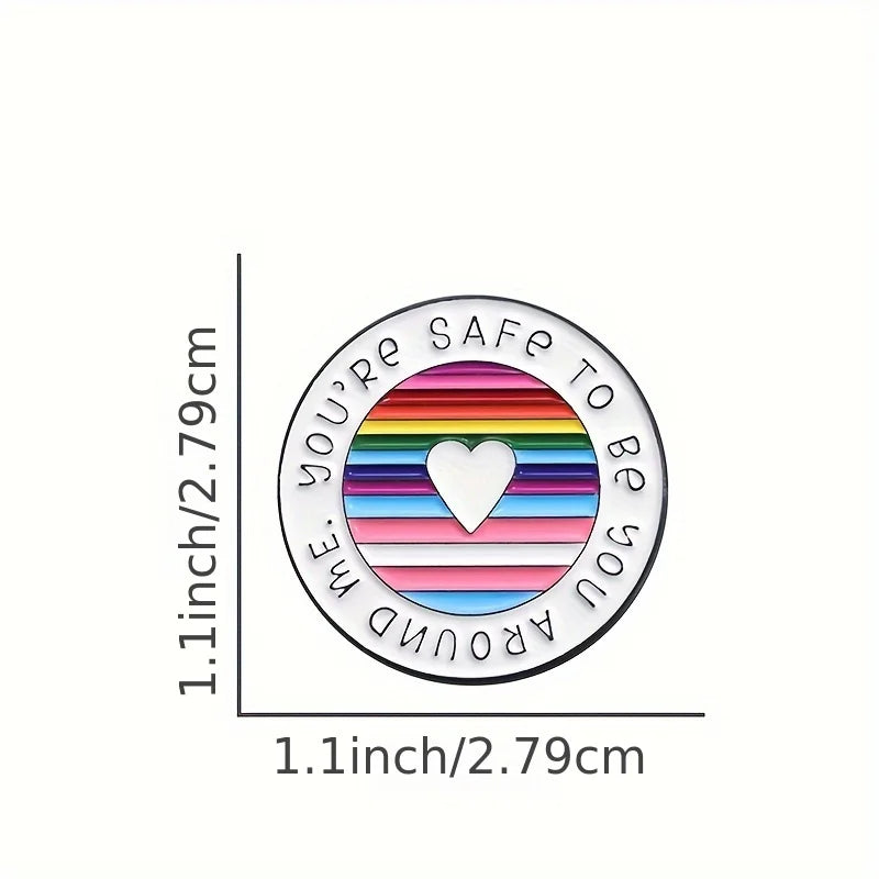 LGBTQ+ Affirmation Enamel Pin