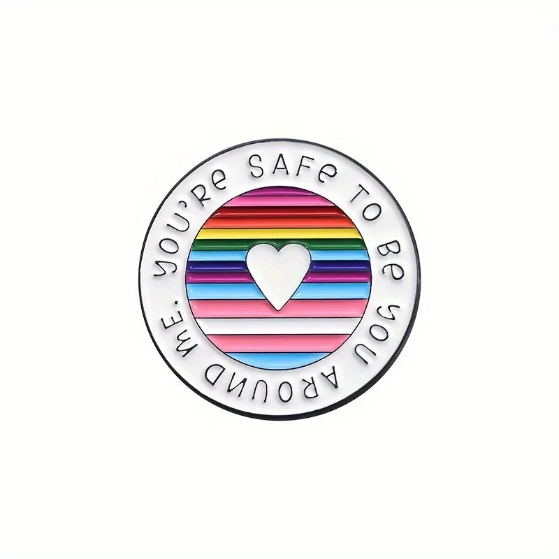 LGBTQ+ Affirmation Enamel Pin