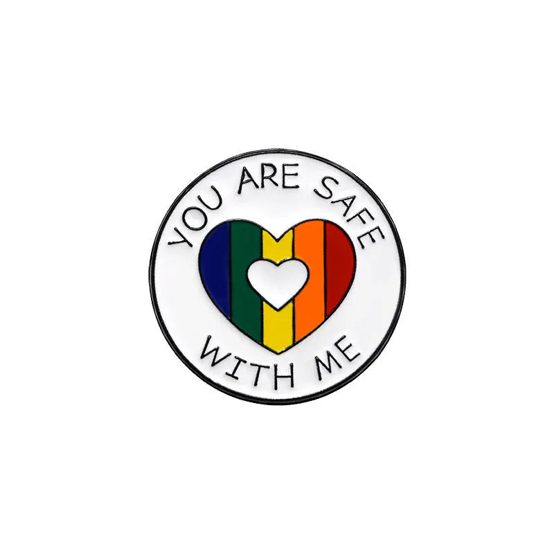 LGBTQ+ Affirmation Enamel Pin