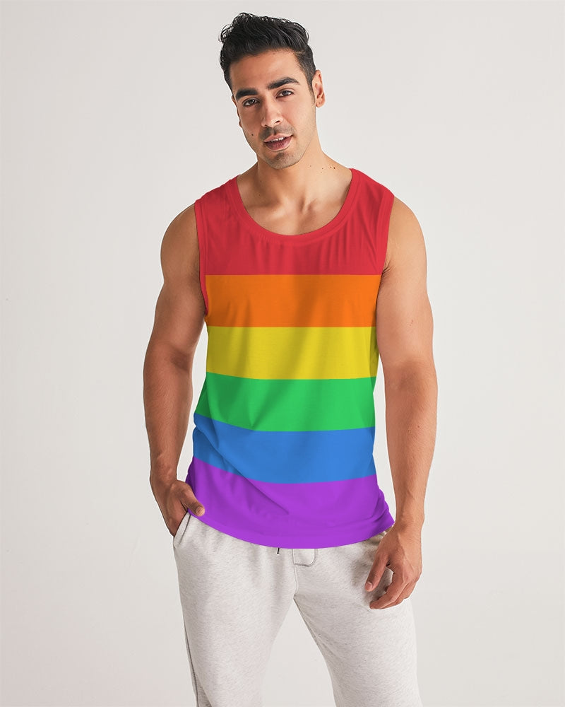 LGBT Pride Flag Sports Tank Top