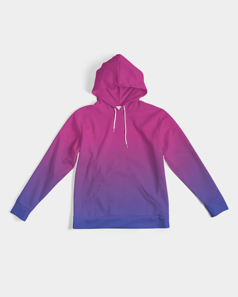 Bisexual Pride Flag Ombre Pullover Hoodie