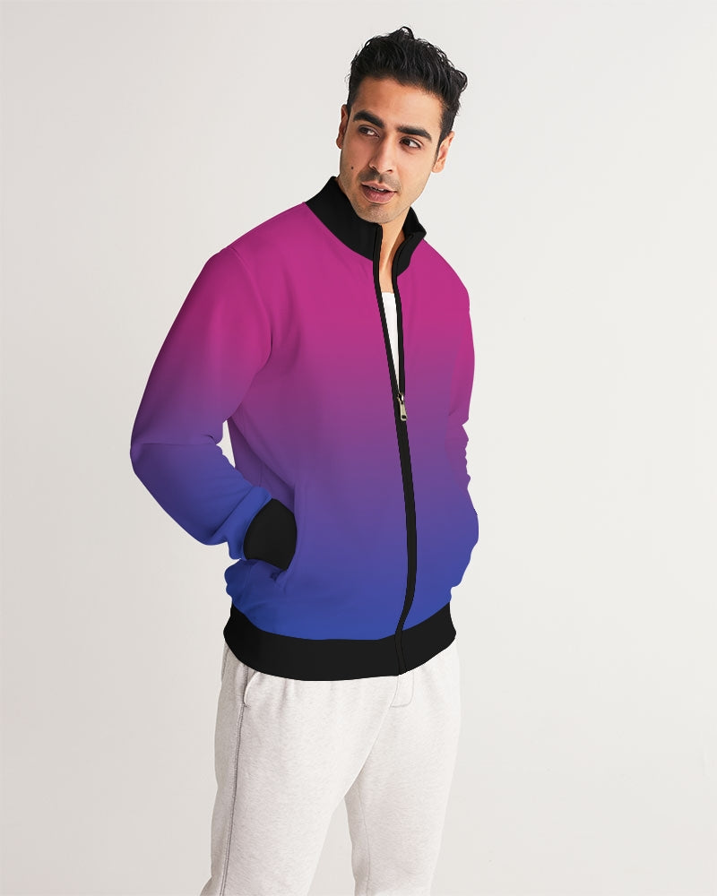 Bisexual Pride Flag Ombre Track Jacket