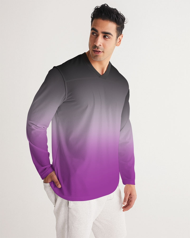 Asexual Ombre Long Sleeve Jersey