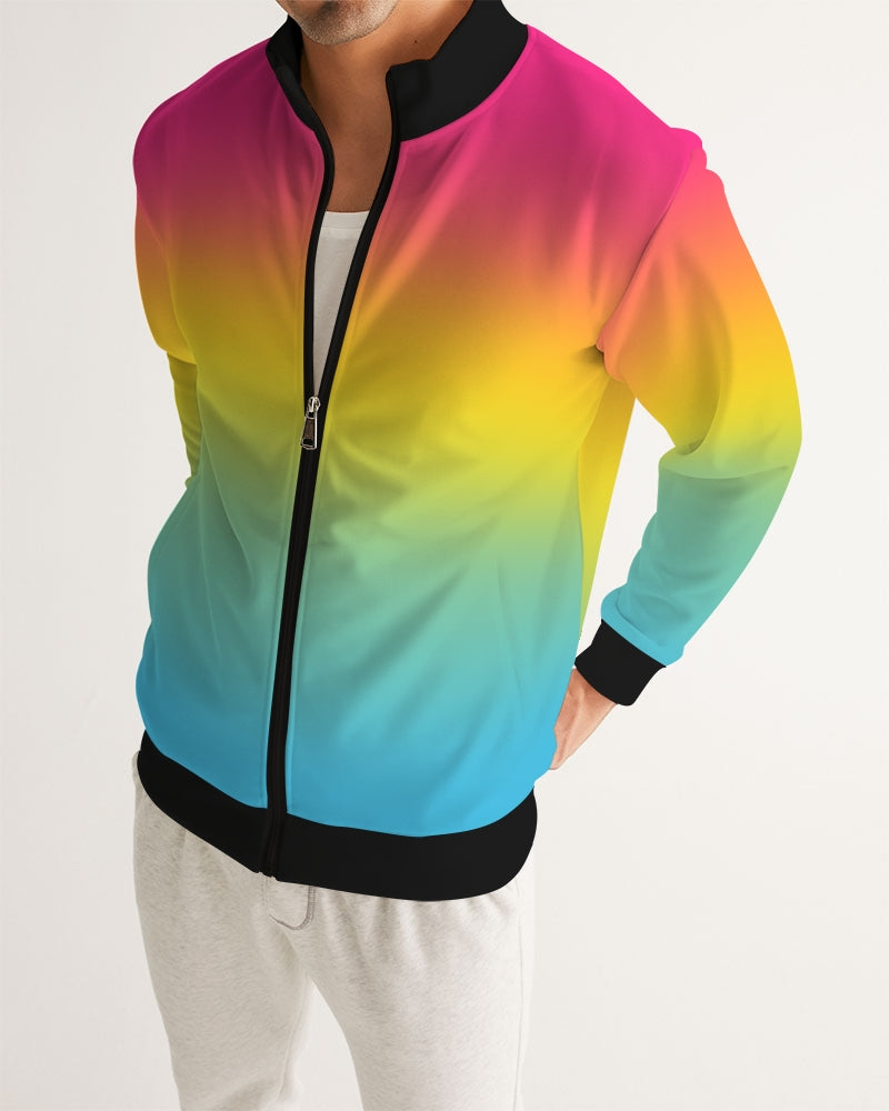 Pansexual Pride Flag Ombre Track Jacket