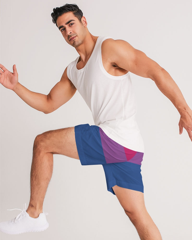 Bisexual Pride Flag Sports Jogger Short