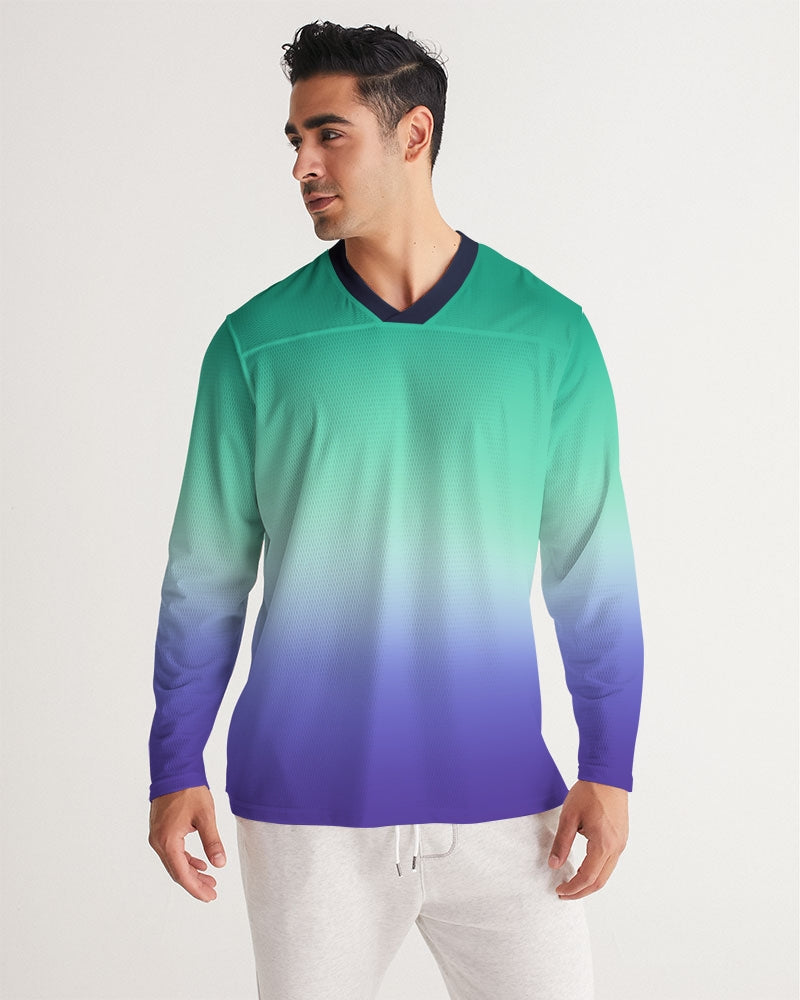 MLM Gay Pride Flag Ombre Long Sleeve Jersey