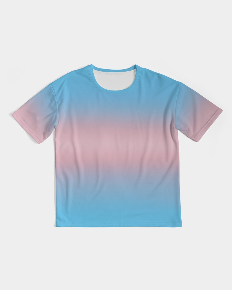Transgender Pride Flag Ombre Heavyweight Oversize T-Shirt