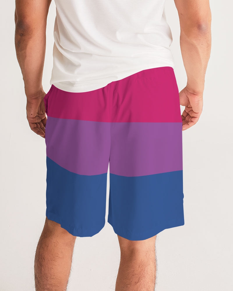 Bisexual Pride Flag Sports Jogger Short