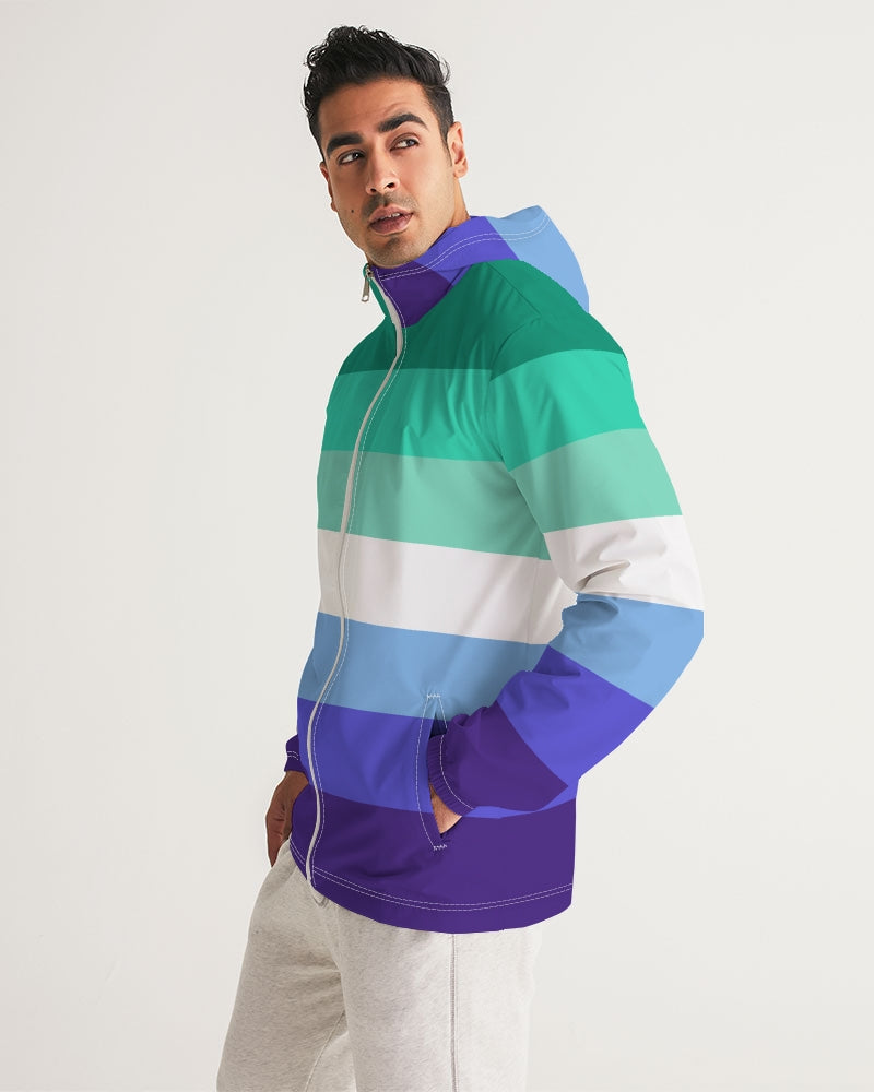 MLM Gay Pride Flag Windbreaker Jacket
