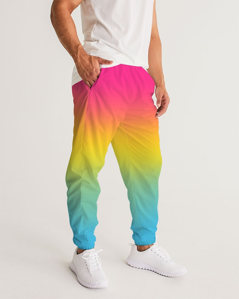 Pansexual Pride Flag Ombre Jogger Track Pants