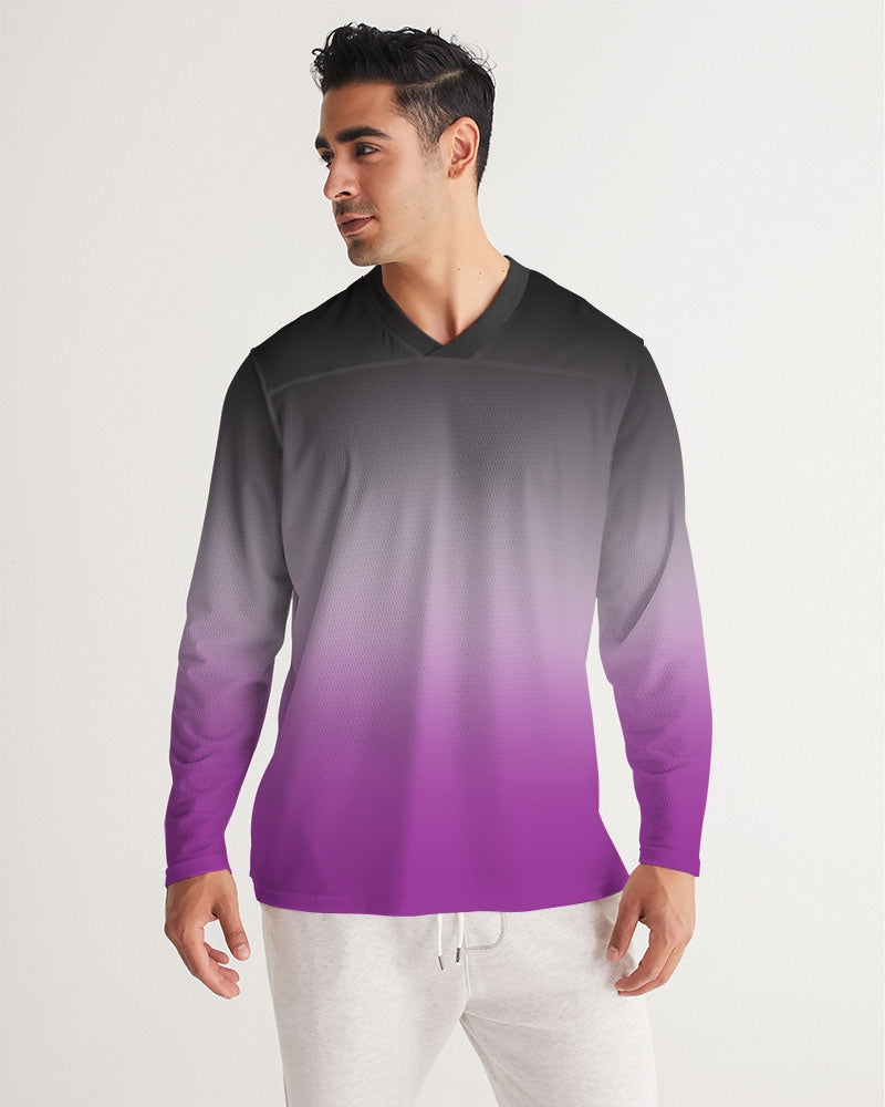 Asexual Ombre Long Sleeve Jersey