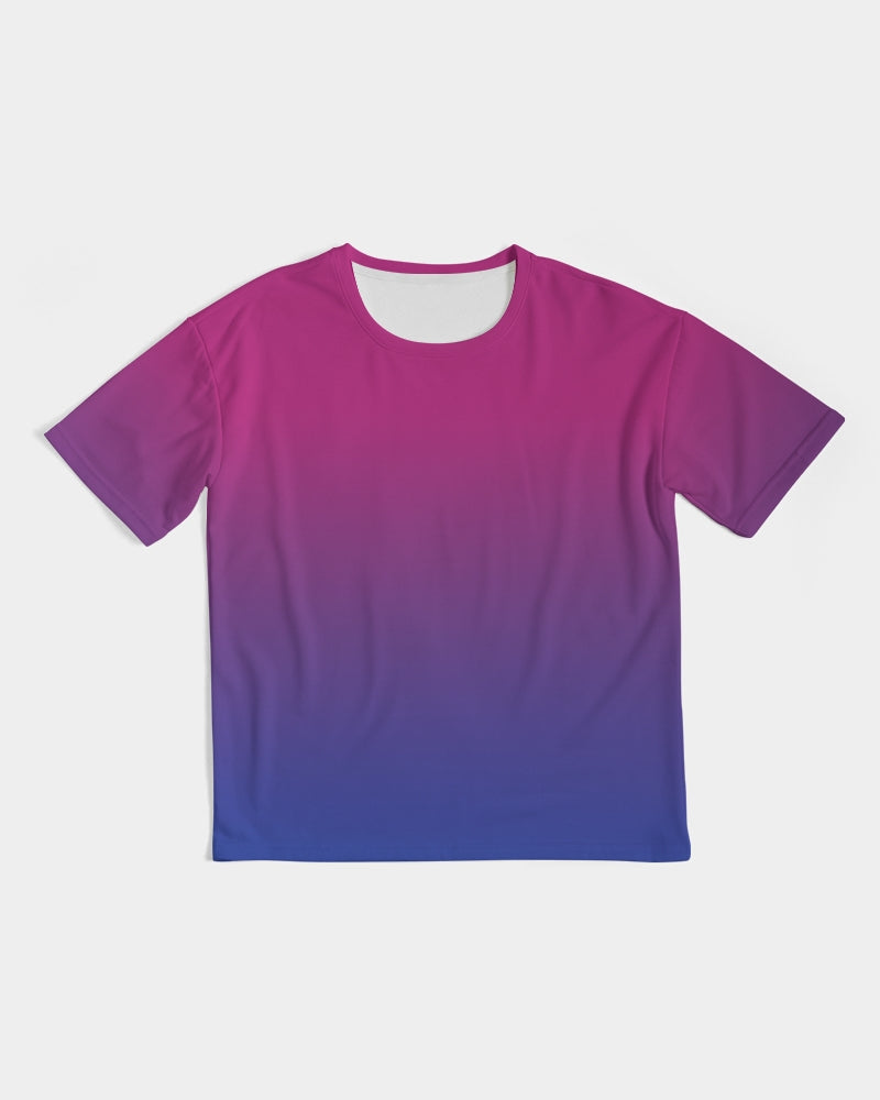 Bisexual Pride Flag Ombre Heavyweight Oversize T-Shirt