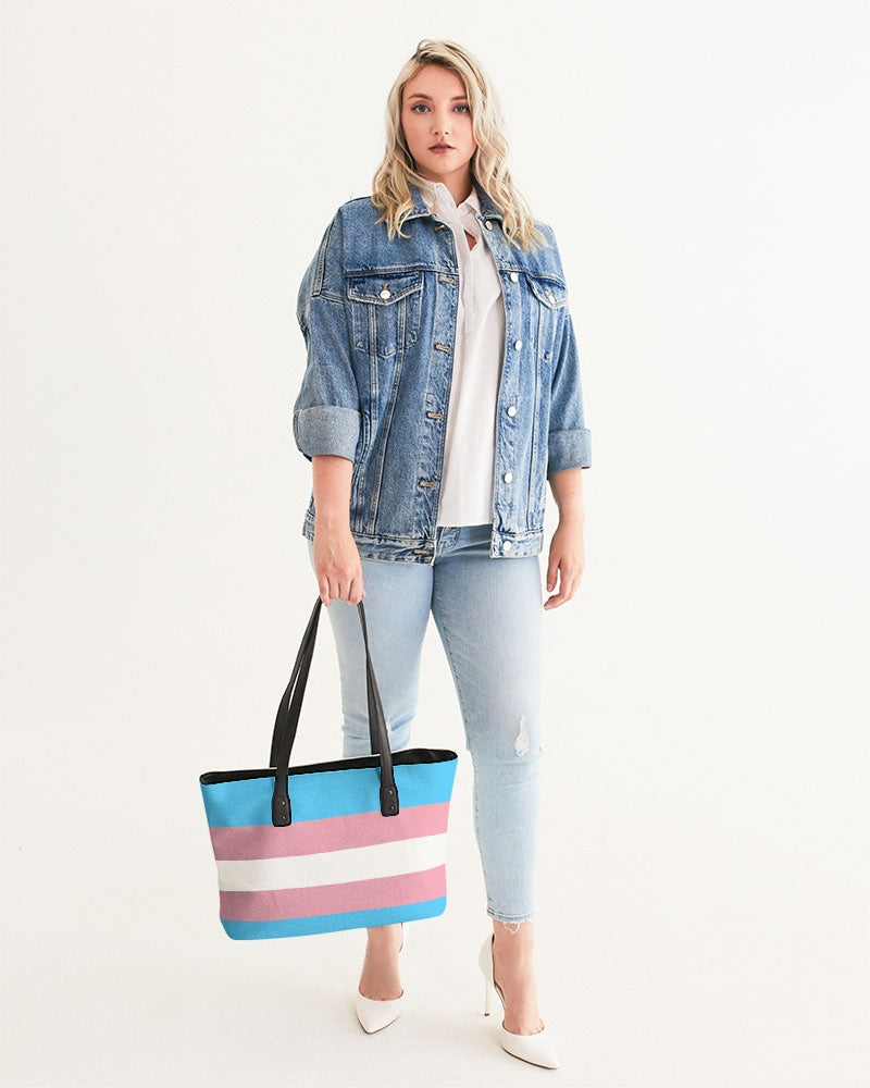 Transgender Pride Flag Stylist Tote Bag