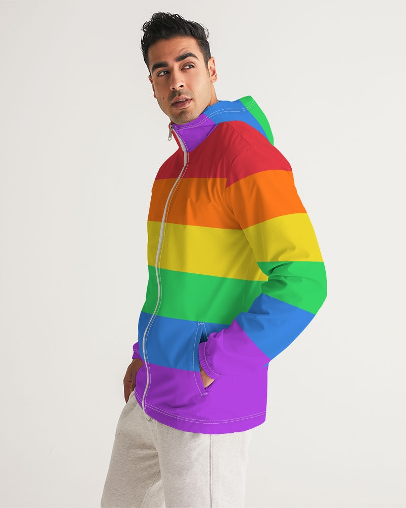LGBT Pride Flag Windbreaker Jacket