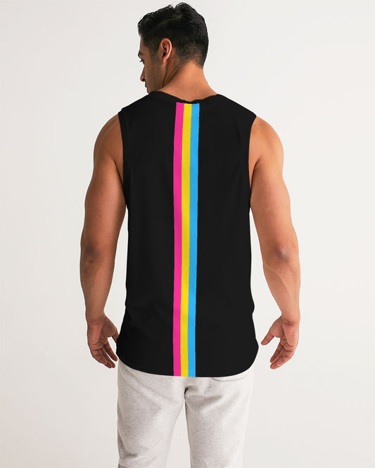 Pansexual Rainbow Pride Flag Sports Tank Top