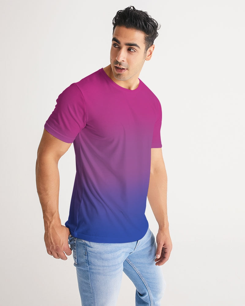 bisexual pride flag ombre t-shirt