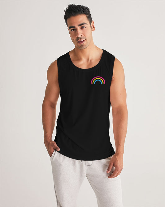 Pansexual Rainbow Pride Flag Sports Tank Top