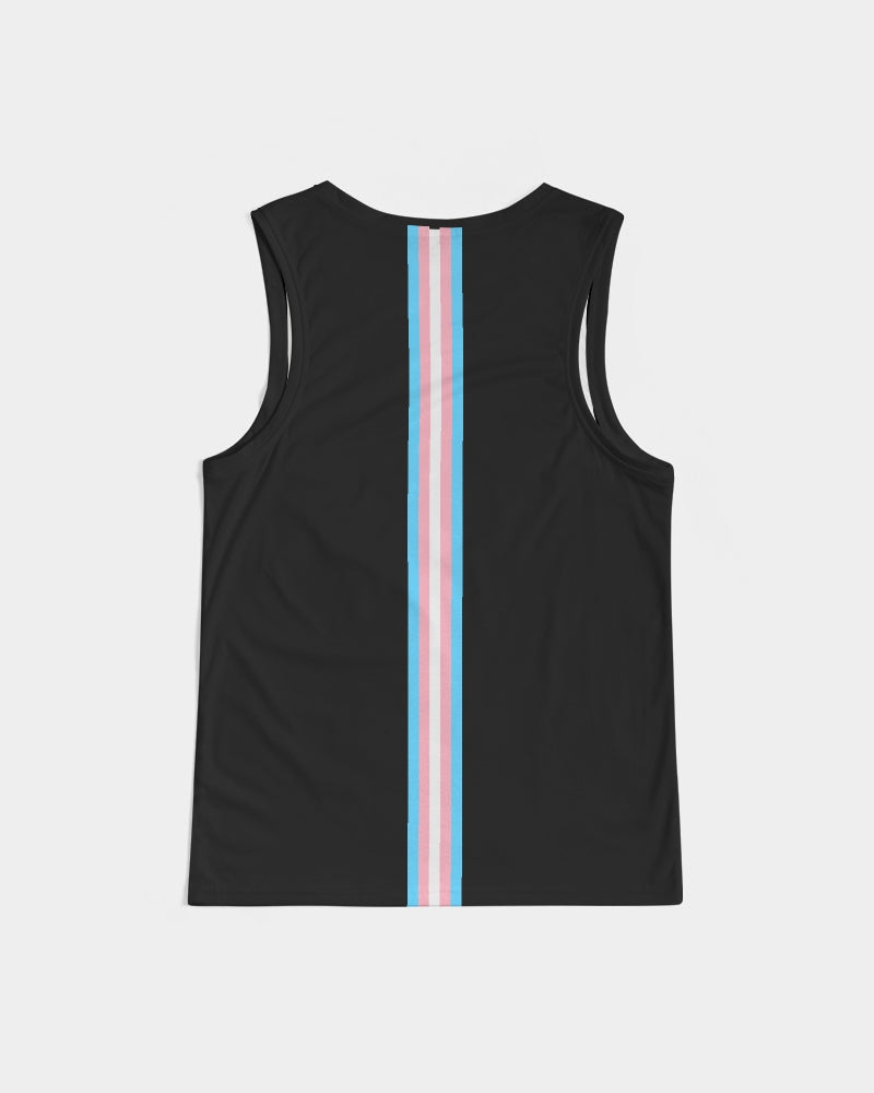 Transgender Rainbow Pride Flag Sports Tank Top