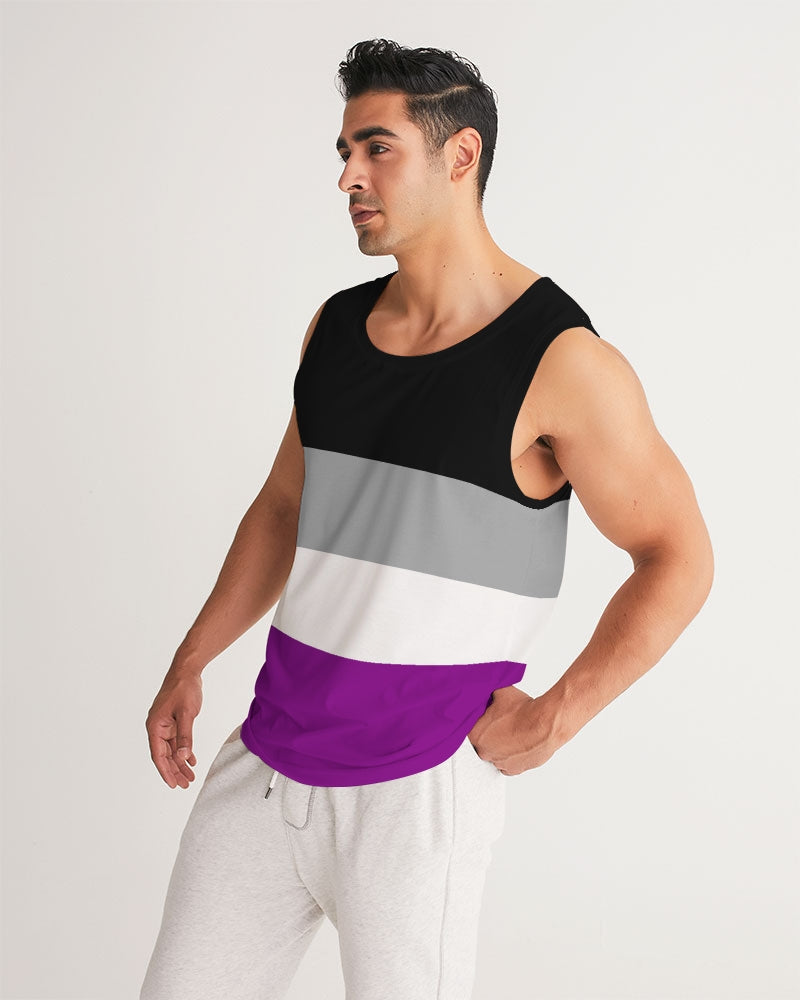 Asexual Pride Flag Sports Tank Top