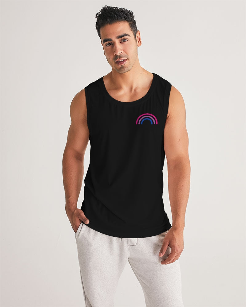 Bisexual Rainbow Pride Flag Sports Tank Top