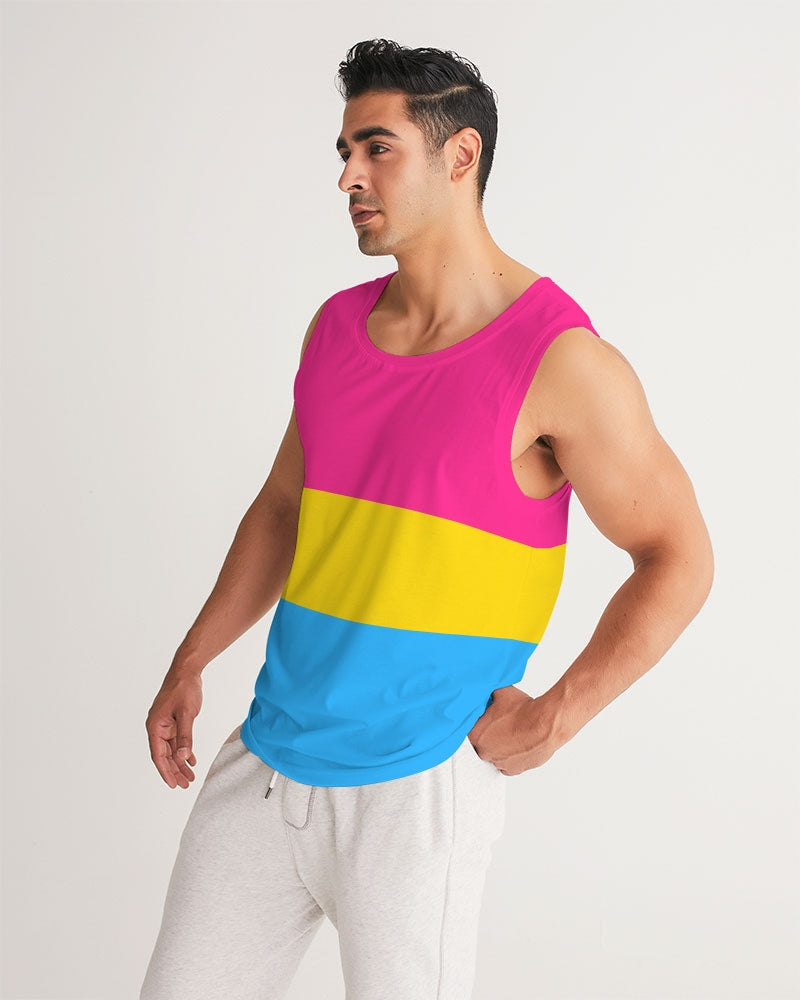 Pansexual Pride Flag Sports Tank Top