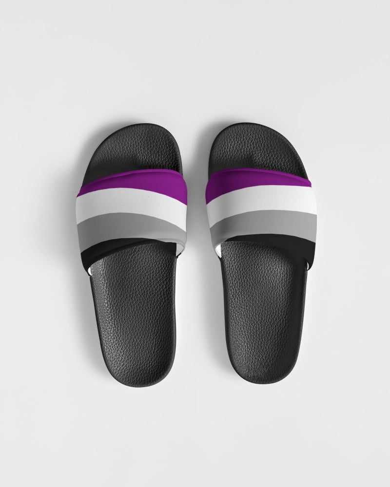 Asexual Pride Flag Slide Sandals Slip On