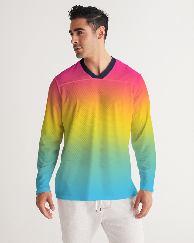 Pansexual Ombre Long Sleeve Jersey