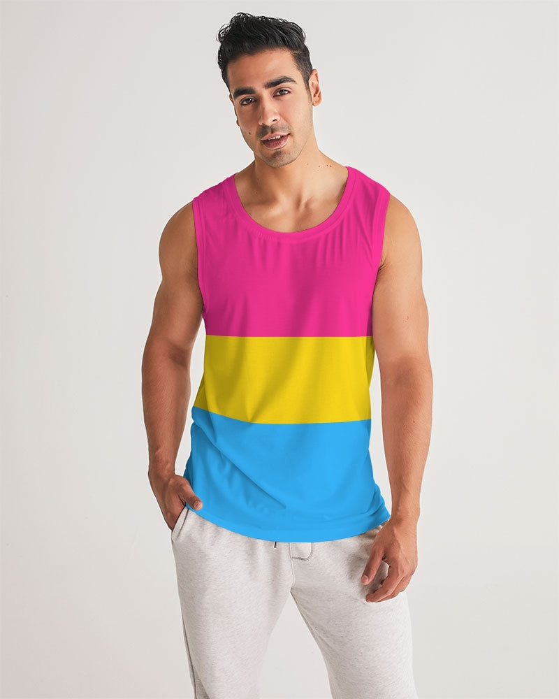 Pansexual Pride Flag Sports Tank Top