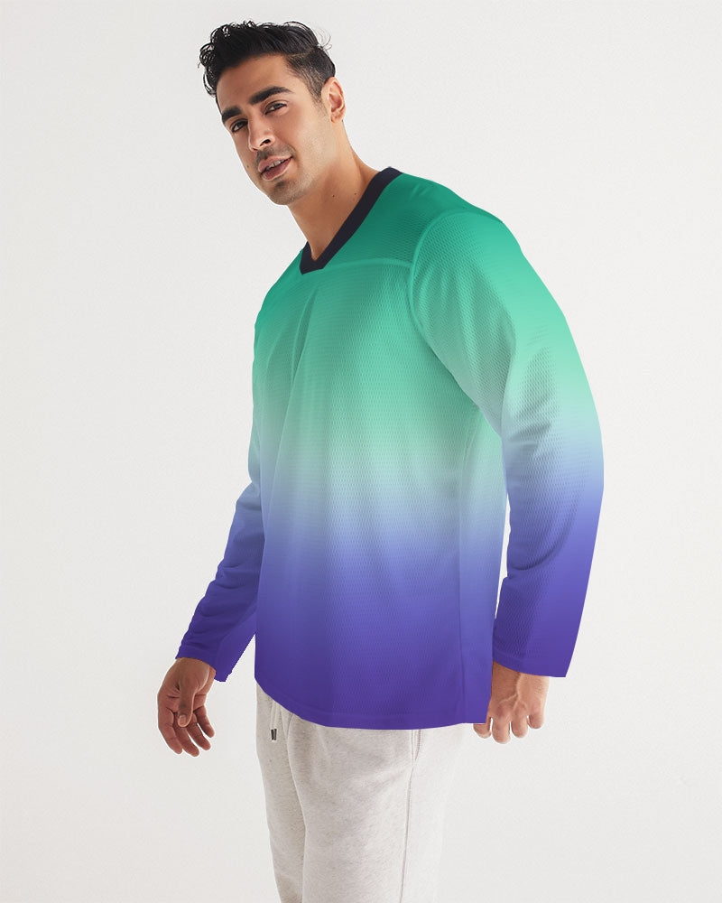 MLM Gay Pride Flag Ombre Long Sleeve Jersey