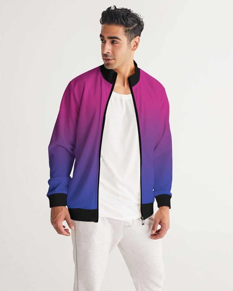 Bisexual Pride Flag Ombre Track Jacket