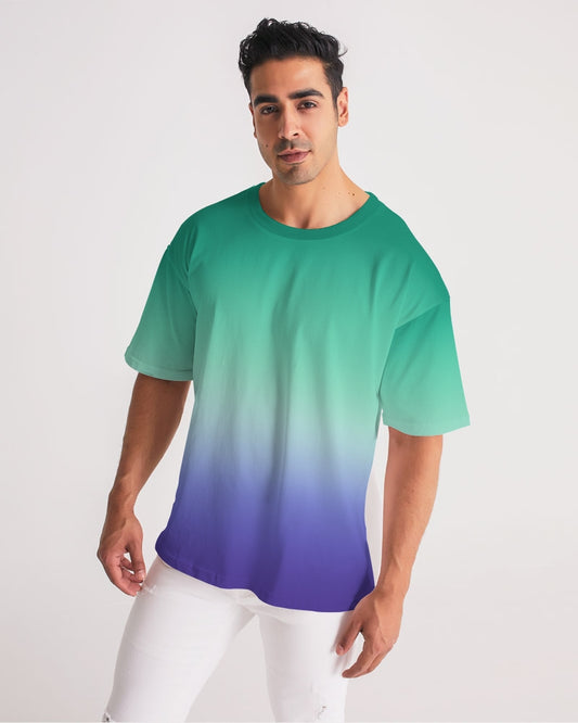 MLM Gay Pride Flag Ombre Heavyweight Oversize T-Shirt