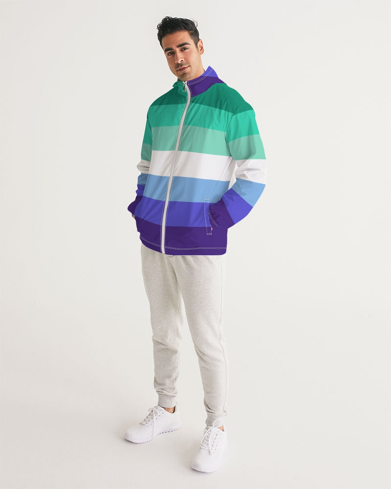 MLM Gay Pride Flag Windbreaker Jacket