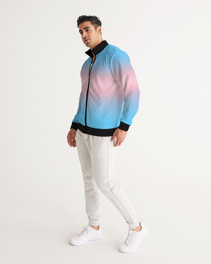Transgender Pride Flag Ombre Track Jacket