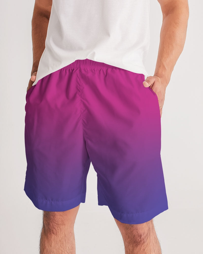Bisexual Pride Flag Ombre Jogger Shorts