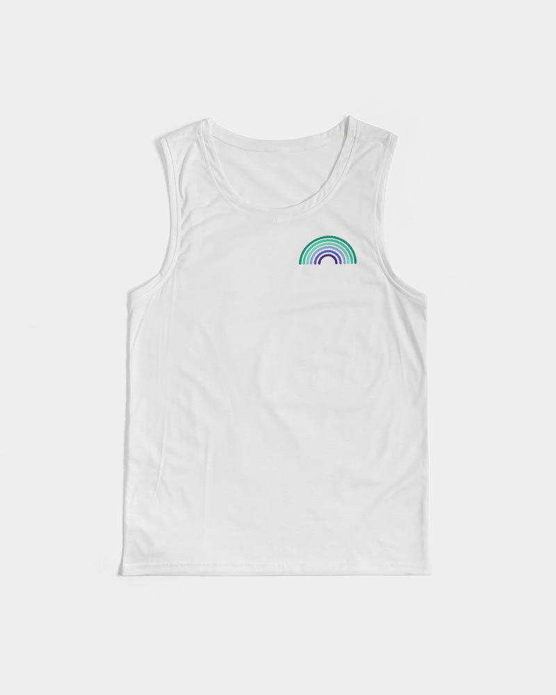 MLM Gay Rainbow Pride Flag Sports Tank Top