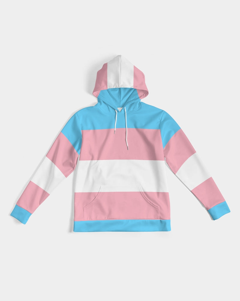 transgender pride flag pullover hoodie