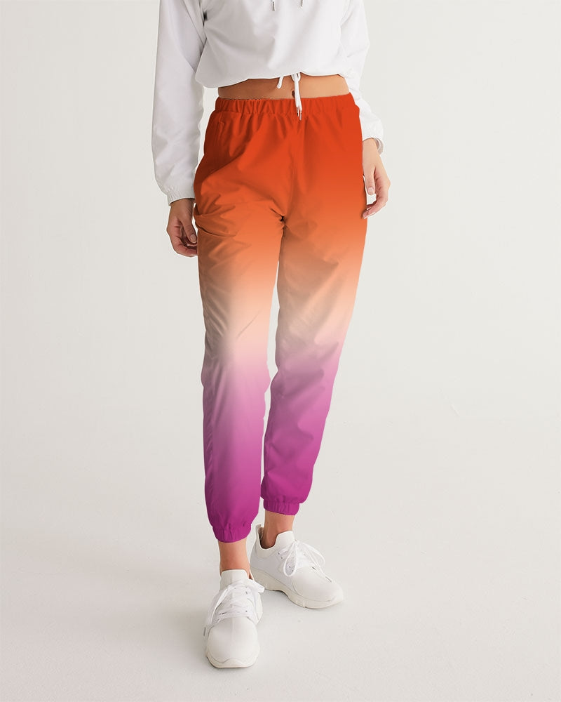 Lesbian Pride Flag Ombre Jogger Track Pants