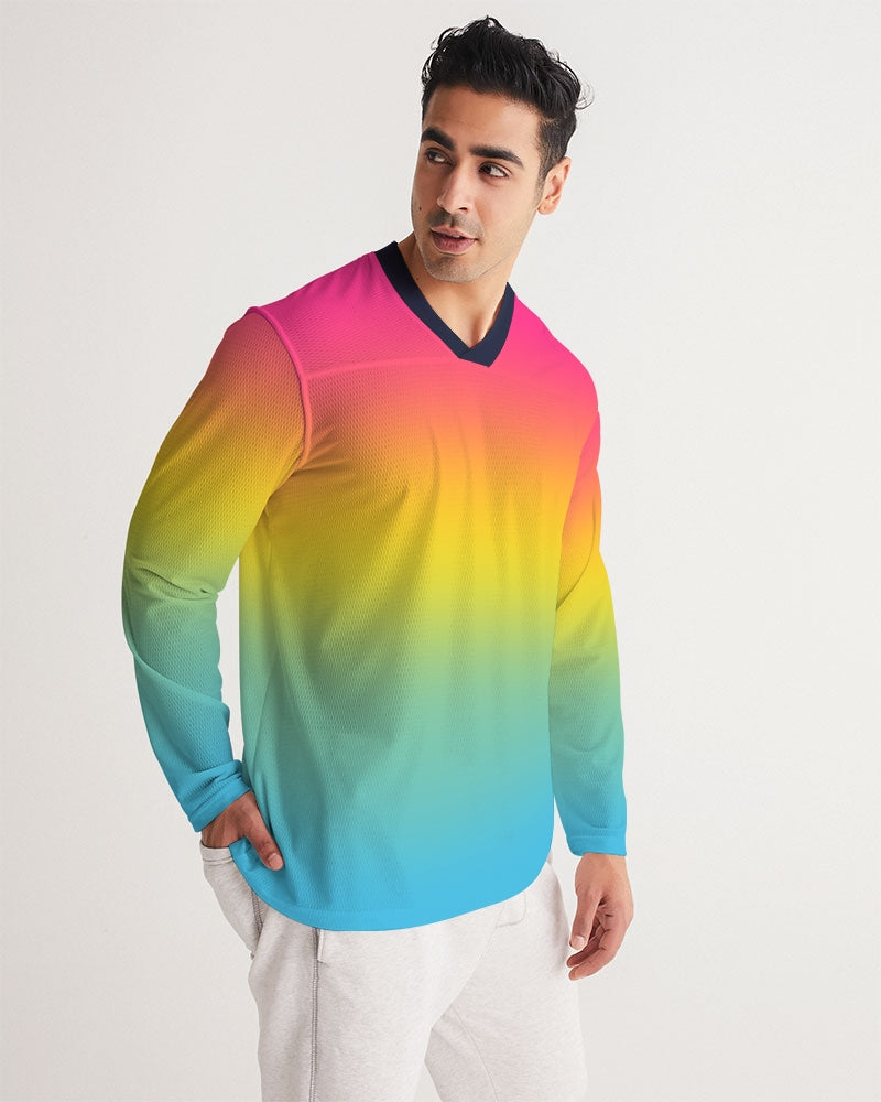 Pansexual Ombre Long Sleeve Jersey