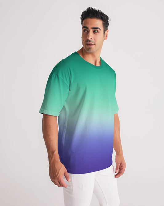 MLM Gay Pride Flag Ombre Heavyweight Oversize T-Shirt