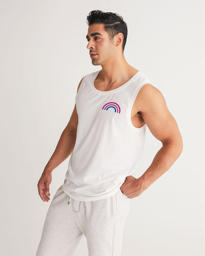 Bisexual Rainbow Pride Flag Sports Tank Top