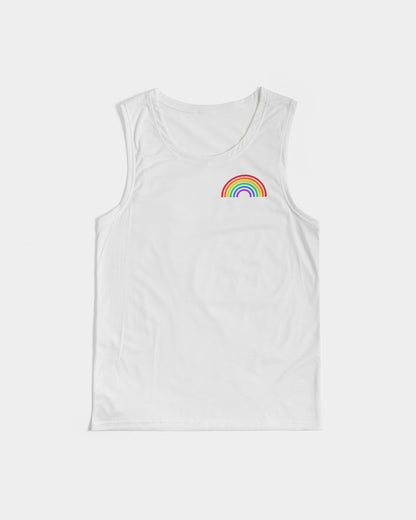 LGBT pride flag rainbow tank top