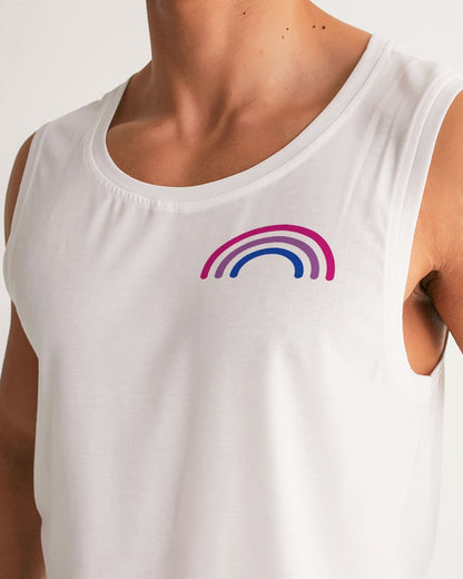 Bisexual Rainbow Pride Flag Sports Tank Top